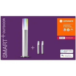 Plots Lumineux, Set D'Extension Ledvance Smart+ Gris, 3 Lumieres