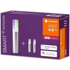 Plots Lumineux, Set D'Extension Ledvance Smart+ Gris, 3 Lumieres