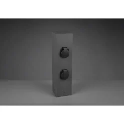 Prise Trio Garden Socket Anthracite