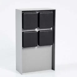 Prises Électriques D\\'Exterieur Reigolil Gris, Noir