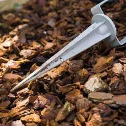 Projecteur De Jardin Pilsen Argente, 1 Lumiere