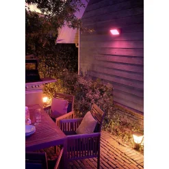 Projecteur Philips Hue Ambiance White & Color Discover Led Noir, 1 Lumiere, Changeur De Couleurs