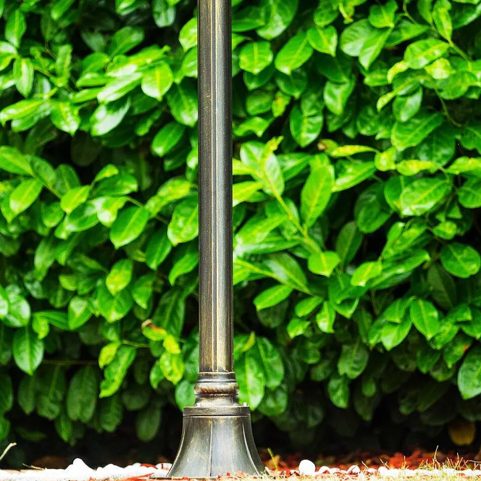 Reverbere Antibes Brun Dore, 2 Lumieres