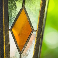 Reverbere Antibes Brun Dore, 1 Lumiere