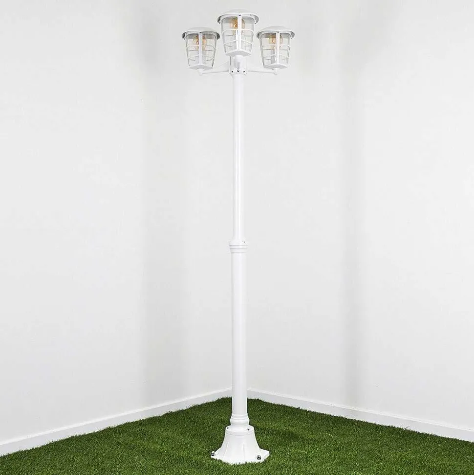 Reverbere Lalwori Blanc, 3 Lumieres