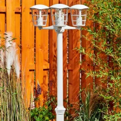 Reverbere Lalwori Blanc, 3 Lumieres