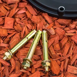 Reverbere Natal Noir, 3 Lumieres