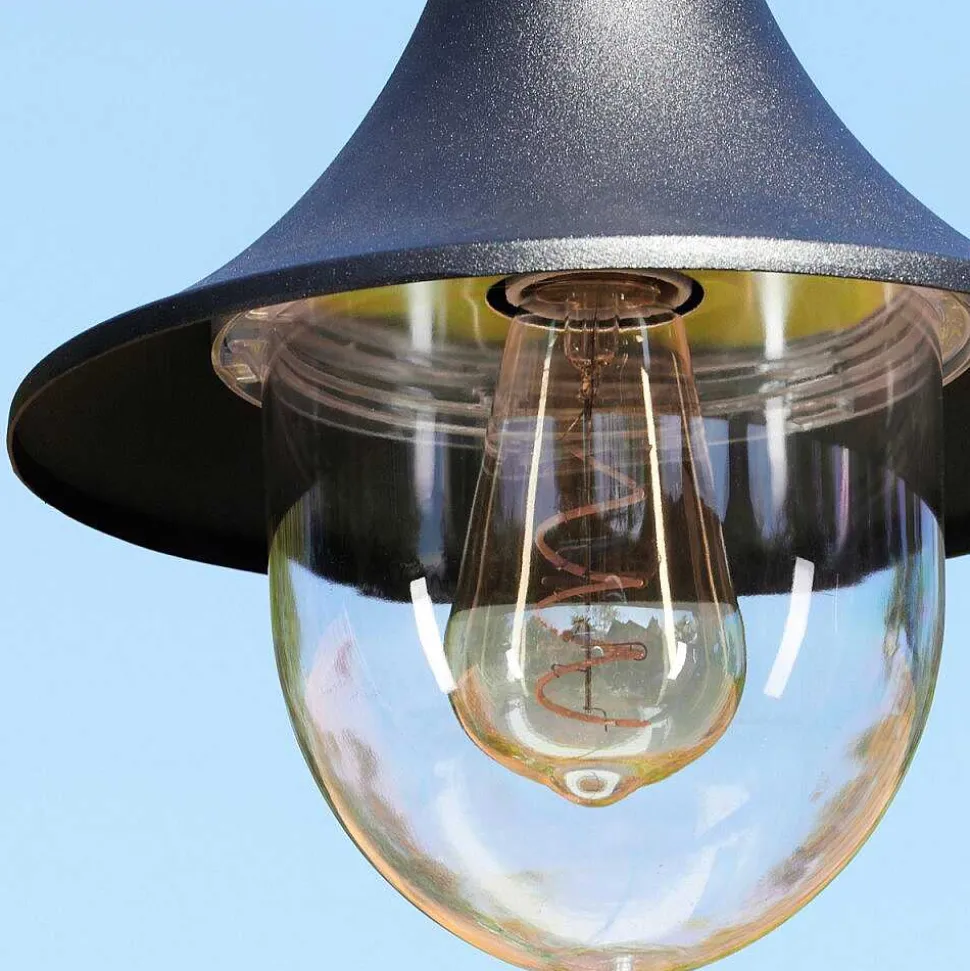 Reverbere Wissembourg Noir, 2 Lumieres