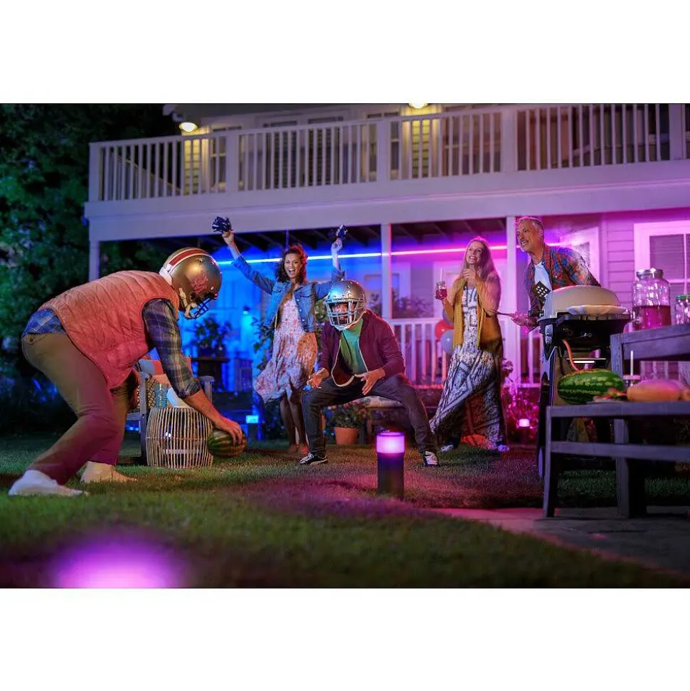 Ruban Lumineux Exterieur Philips Hue Ambiance White & Color Led Blanc, 1 Lumiere