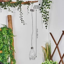 Set De Lampe Solaire Tiltil Led Acier Inoxydable, 5 Lumieres