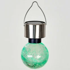 Set De Lampes Solaires Falco Led Argente, 1 Lumiere