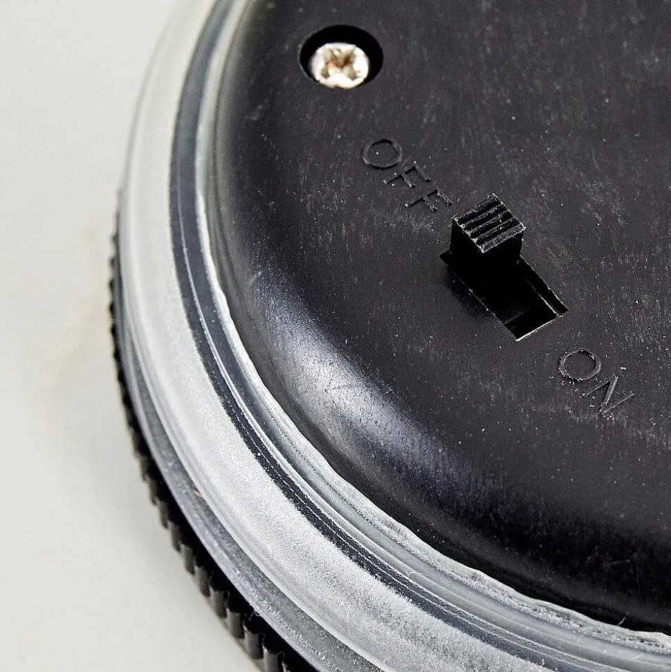 Set De Lampes Solaires Maastricht Led Noir, 1 Lumiere