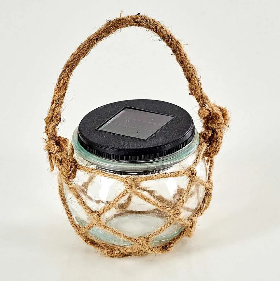 Set De Lampes Solaires Maastricht Led Noir, 1 Lumiere