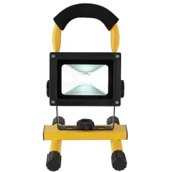 Spot De Jardin Globo Led Jaune, Noir, 1 Lumiere