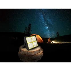 Spot De Jardin Globo Solar Led Noir, 1 Lumiere