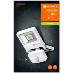 Spot De Jardin Ledvance Endura® Blanc, 1 Lumiere, Detecteur De Mouvement