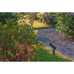Spot De Jardin Lucide Tatum Led Anthracite, 1 Lumiere