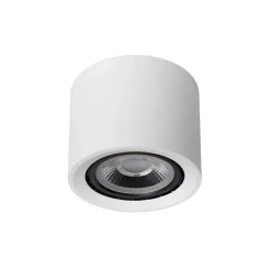 Spot De Plafond Lucide Fedler Blanc, 1 Lumiere