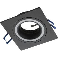 Spot Encastrable Eglo Carosso Noir, 1 Lumiere
