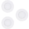 Spot Encastrable Eglo Fueva-Z Led Blanc, 3 Lumieres