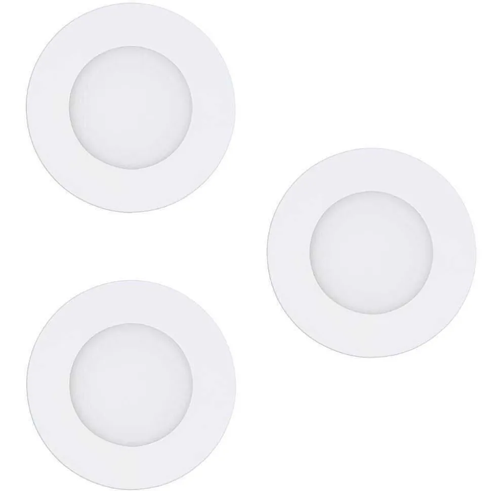 Spot Encastrable Eglo Fueva-Z Led Blanc, 3 Lumieres