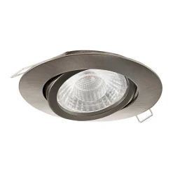 Spot Encastrable Eglo Tedo Led Nickel Mat, 1 Lumiere