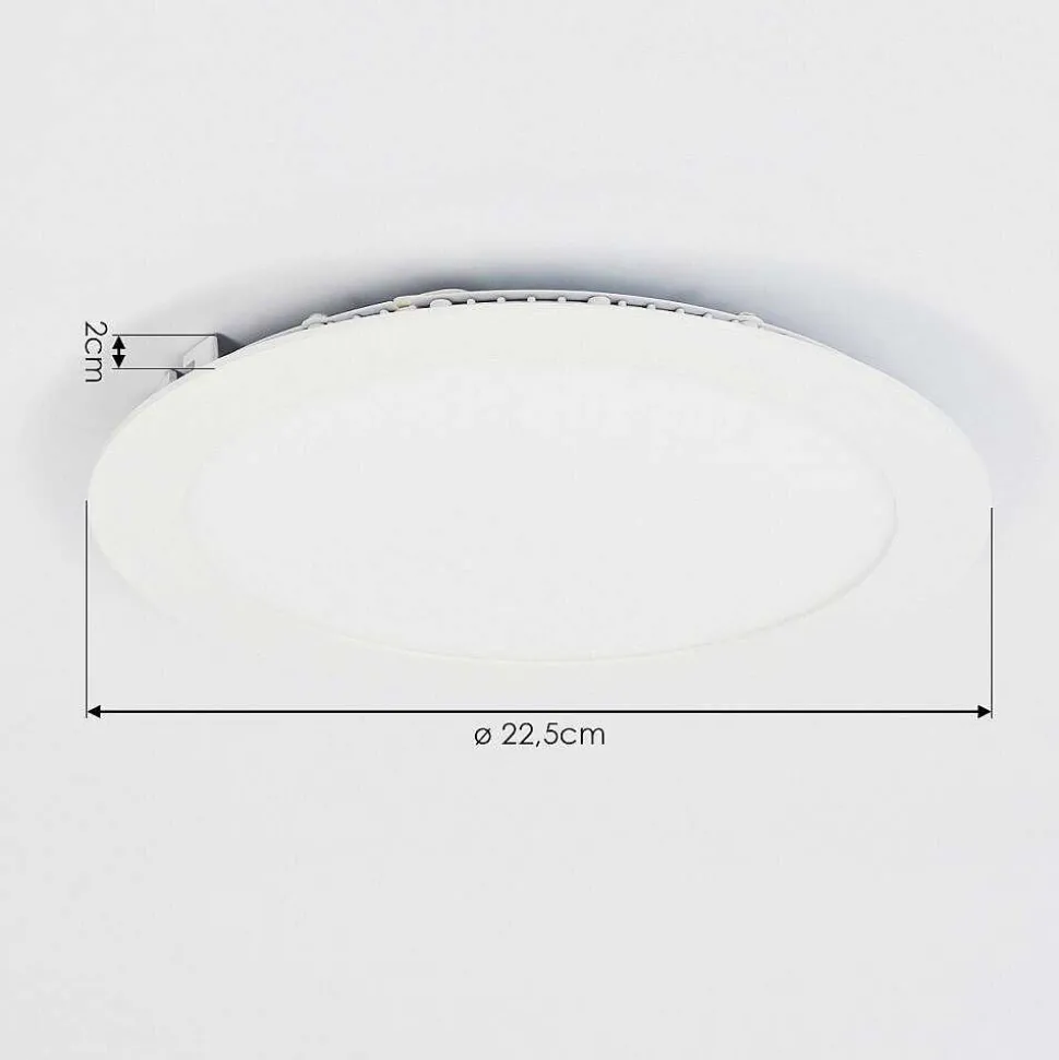 Spot Encastrable Finsrud Led Blanc, 1 Lumiere