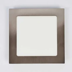 Spot Encastrable Finsrud Led Nickel Mat, 1 Lumiere