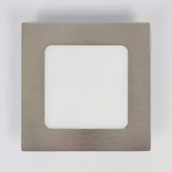 Spot Encastrable Finsrud Led Nickel Mat, 1 Lumiere