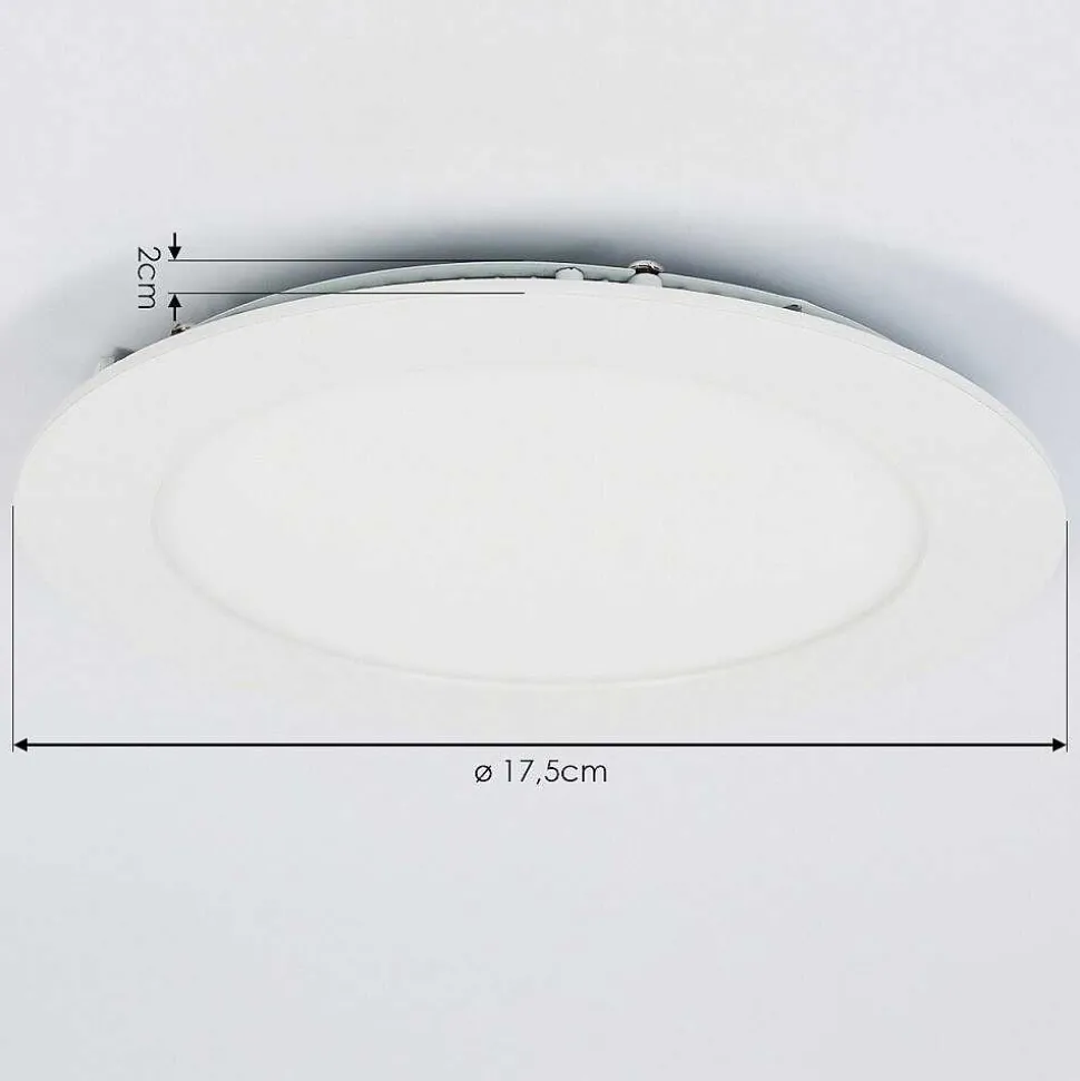 Spot Encastrable Finsrud Led Blanc, 1 Lumiere