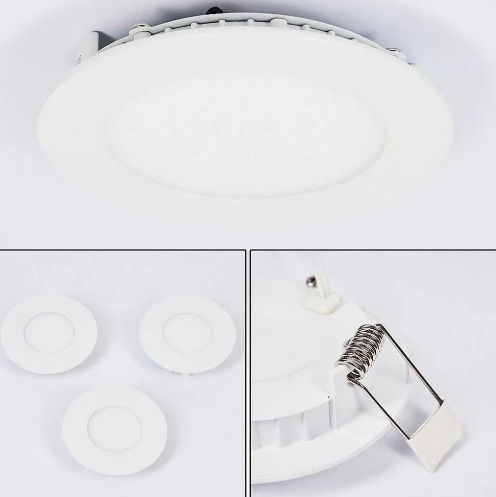 Spot Encastrable Finsrud Led Blanc, 1 Lumiere