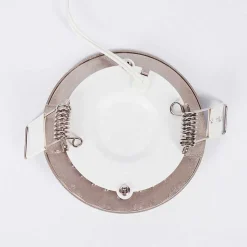 Spot Encastrable Finsrud Led Nickel Mat, 1 Lumiere