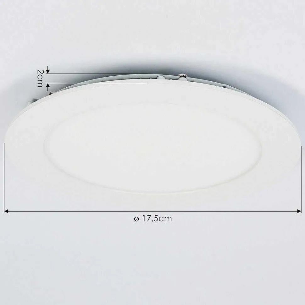 Spot Encastrable Finsrud Led Blanc, 1 Lumiere