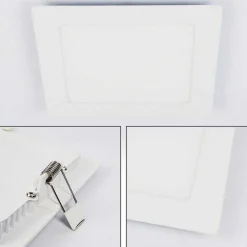 Spot Encastrable Finsrud Led Blanc, 1 Lumiere