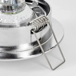 Spot Encastrable Kerrouan Led Chrome, 1 Lumiere