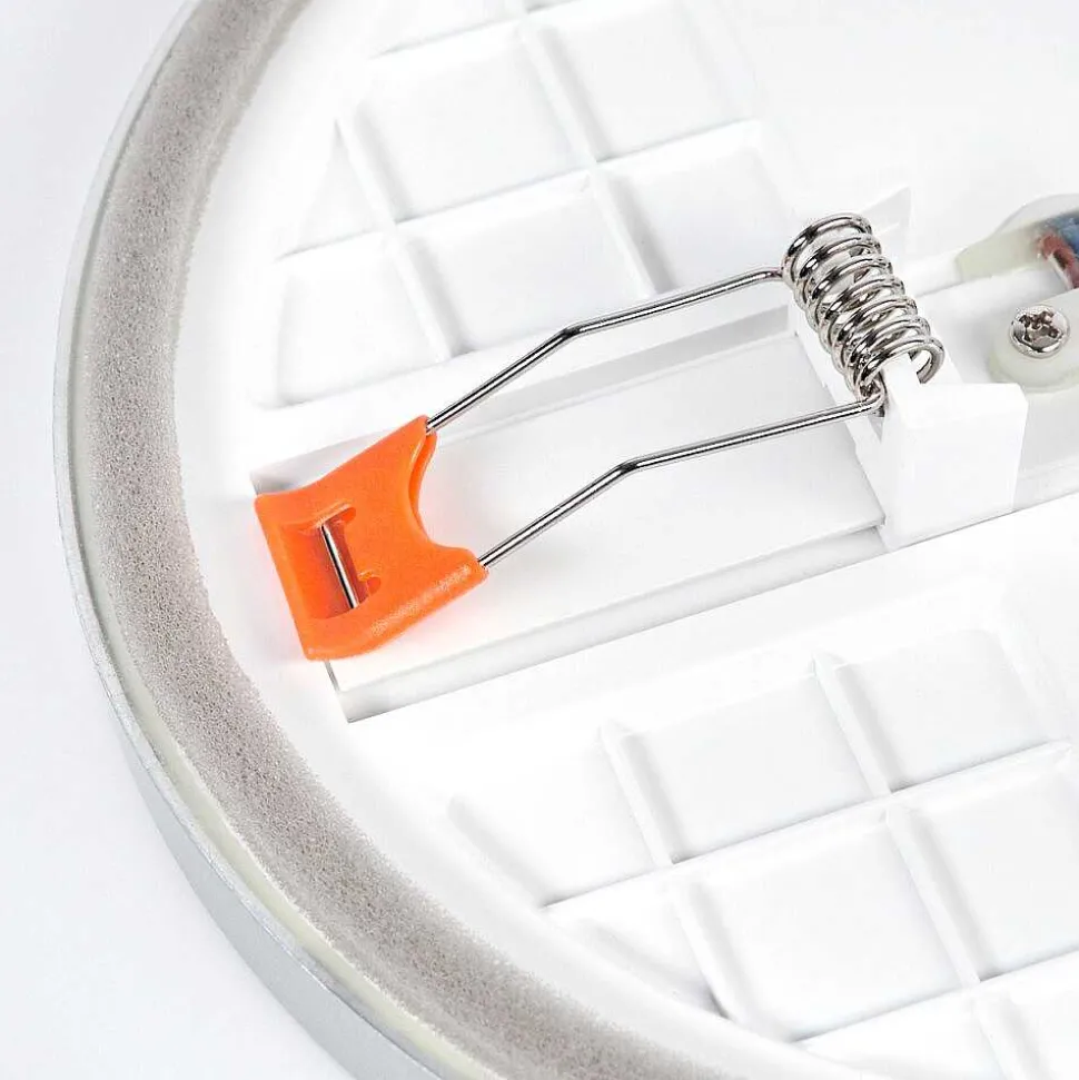 Spot Encastrable Pawcatuck Led Chrome, Blanc, 1 Lumiere