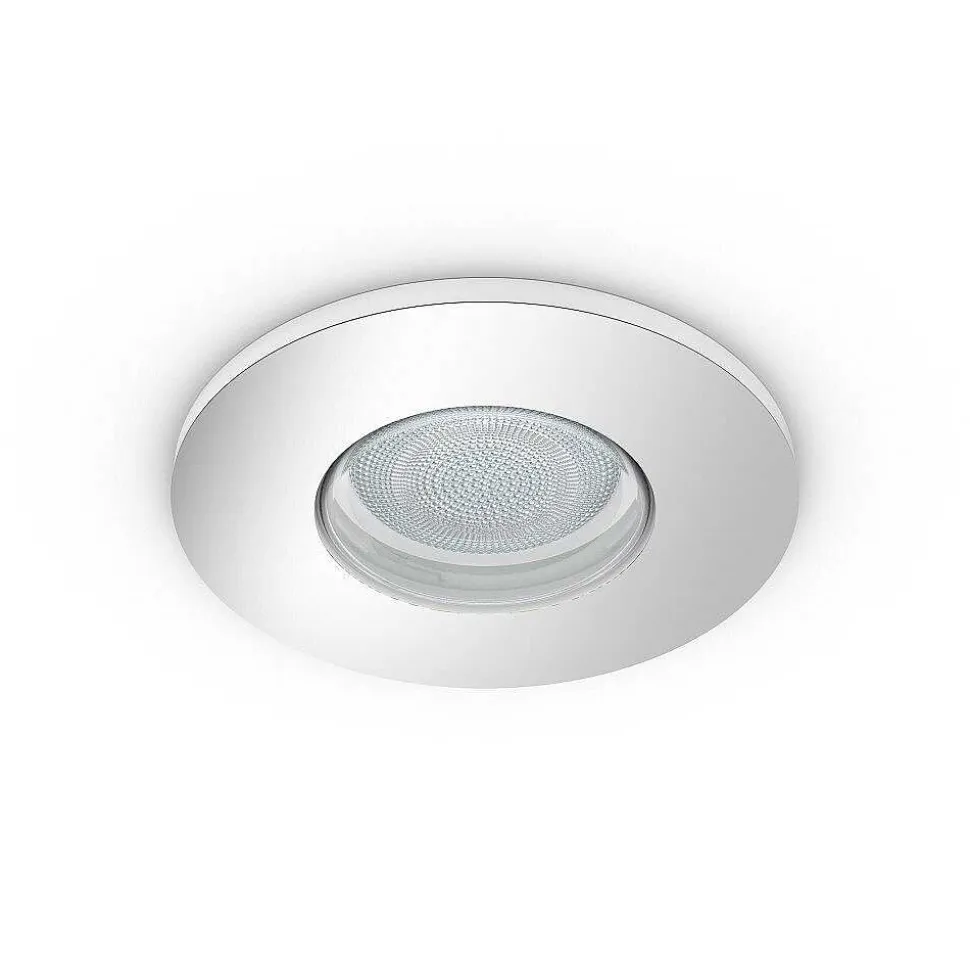 Spot Encastrable Philips Hue Adore Led Aluminium, 1 Lumiere, Telecommandes