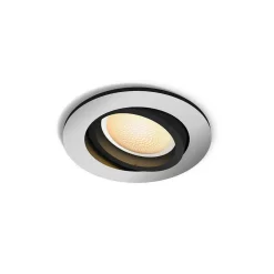 Spot Encastrable Philips Hue Milliskin Led Aluminium, 1 Lumiere