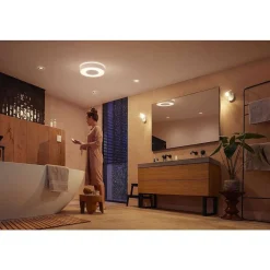 Spot Encastrable Philips Hue Xamento Led Chrome, 3 Lumieres