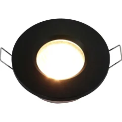 Spot Encastrable Steinhauer Pelite Noir, 1 Lumiere