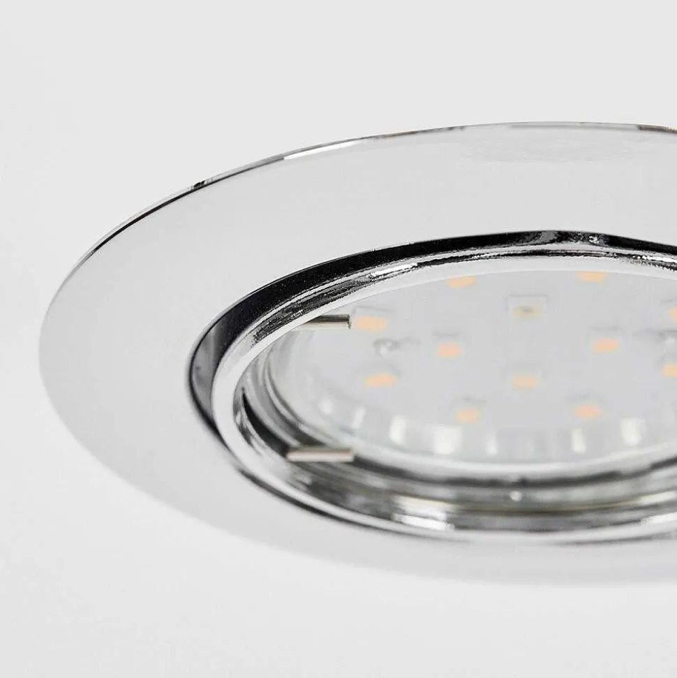 Spot Encastrable Vibersviller Led Chrome, 1 Lumiere