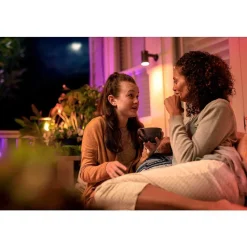 Spot, Set D'Extension Philips Hue Ambiance White & Color Waca Lily Led Noir, 1 Lumiere, Changeur De Couleurs
