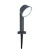 Spot Sur Pieu Lutec Dakota Led Anthracite, 1 Lumiere