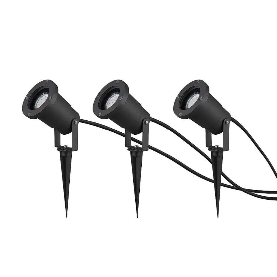 Spot Trio Ubangi Anthracite, 3 Lumieres