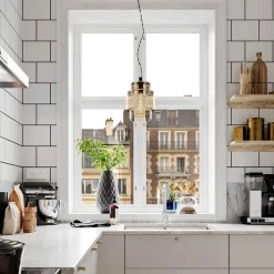 Suspension By Rydens Ebbot Noir, 1 Lumiere