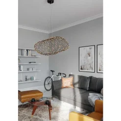 Suspension By Rydens Hayden Led Noir, 1 Lumiere