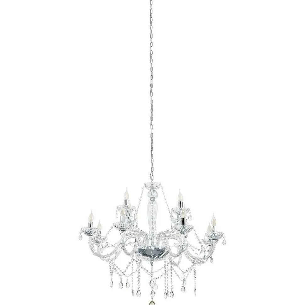 Suspension Eglo Basilano Chrome, 12 Lumieres