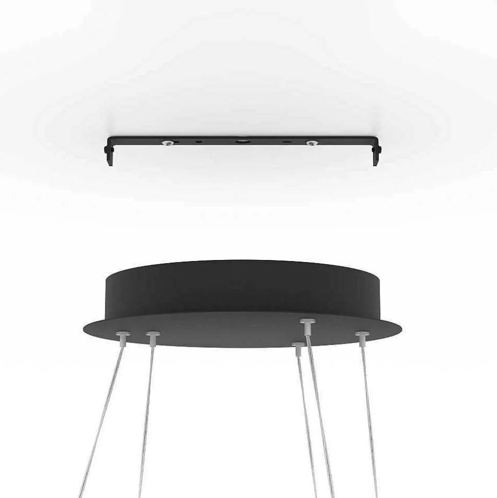 Suspension Eglo Lobinero-Z Led Noir, 1 Lumiere