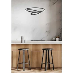 Suspension Eglo Lobinero-Z Led Noir, 1 Lumiere