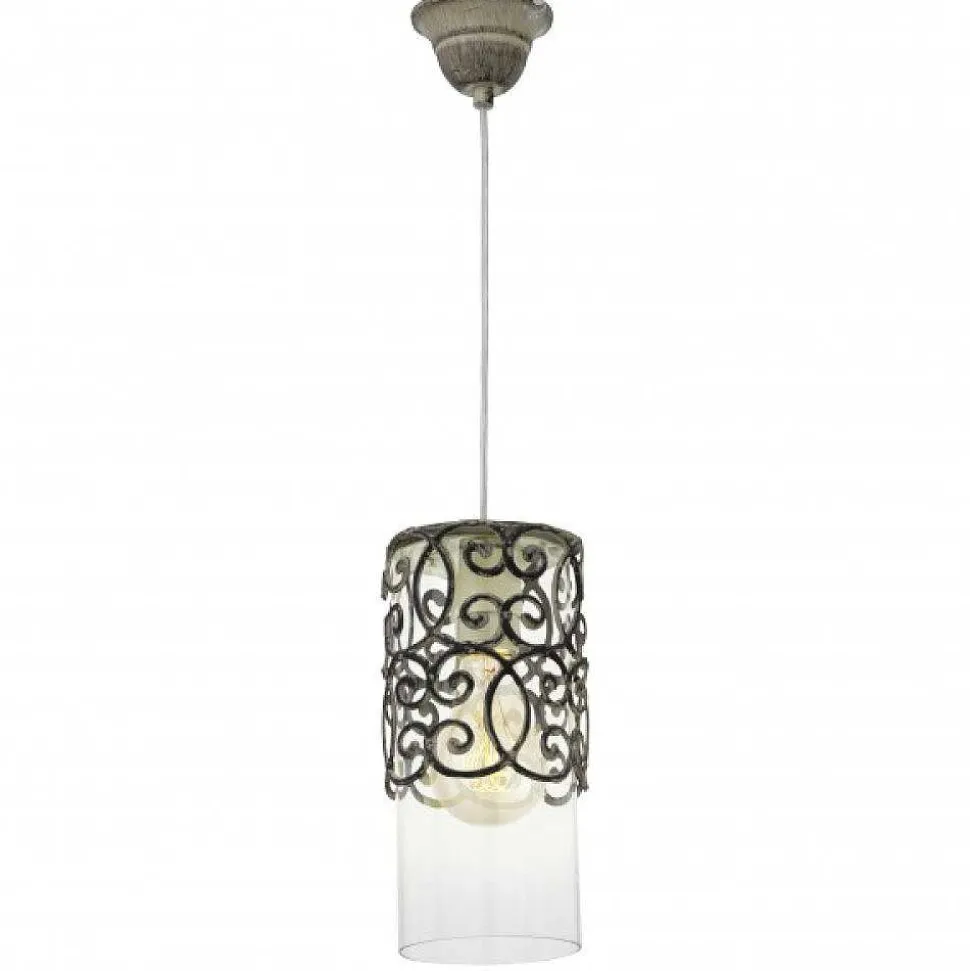 Suspension Eglo Vintage Brun, 1 Lumiere